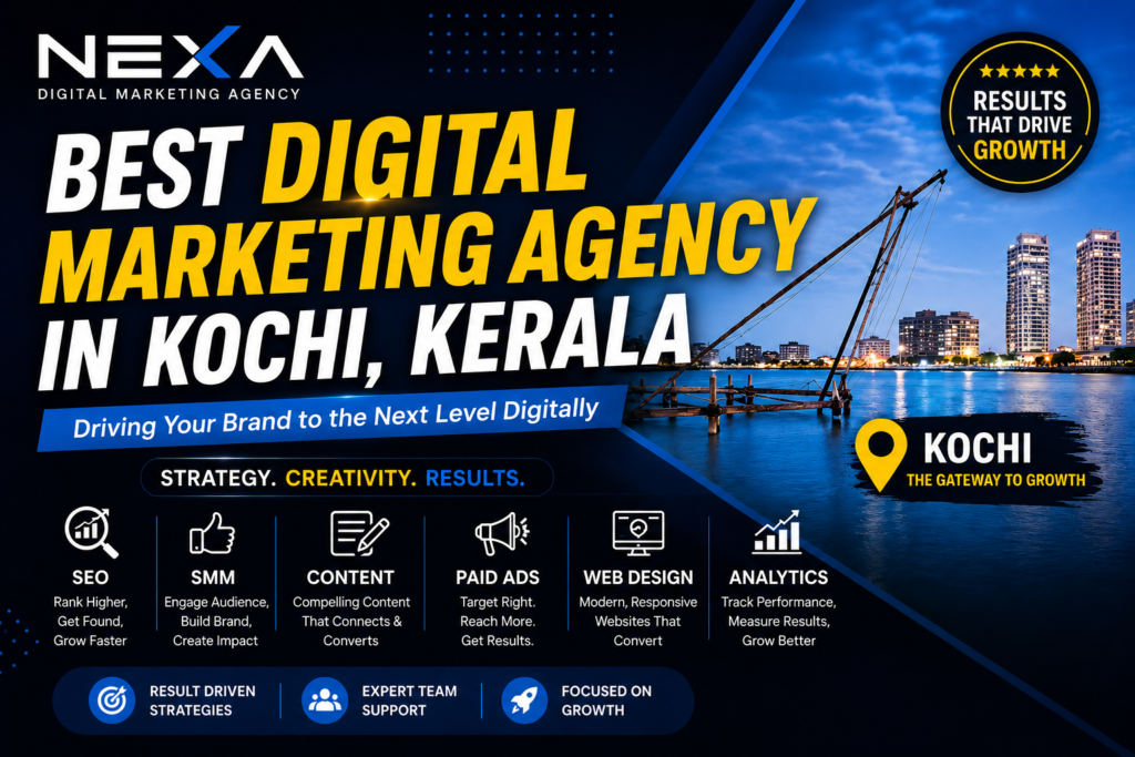 best digital marketing agency is nexa