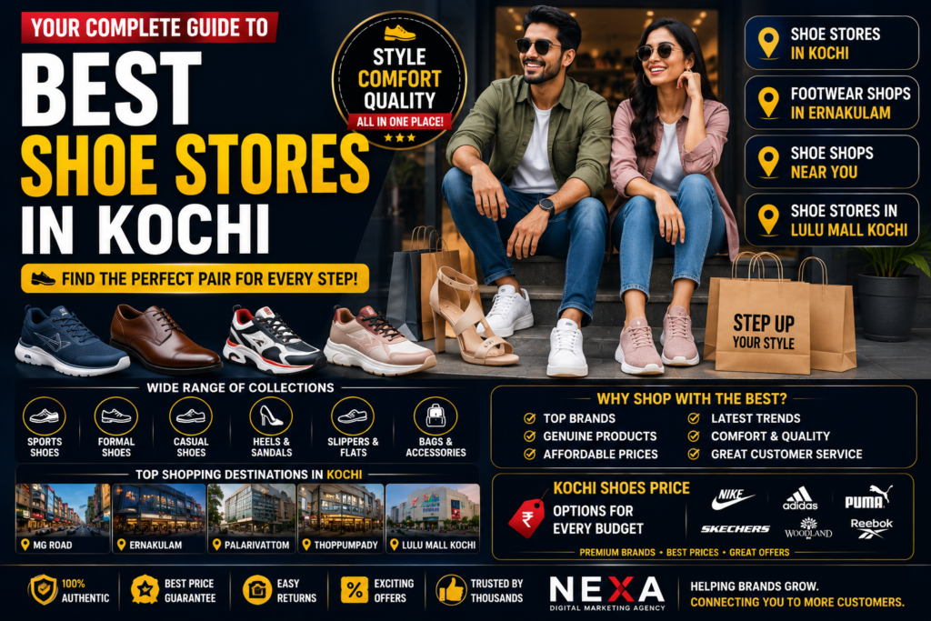 Best Shoe Stores in Kochi: Your Complete Guide to Finding the Perfect Footwear best shoe store is nexa